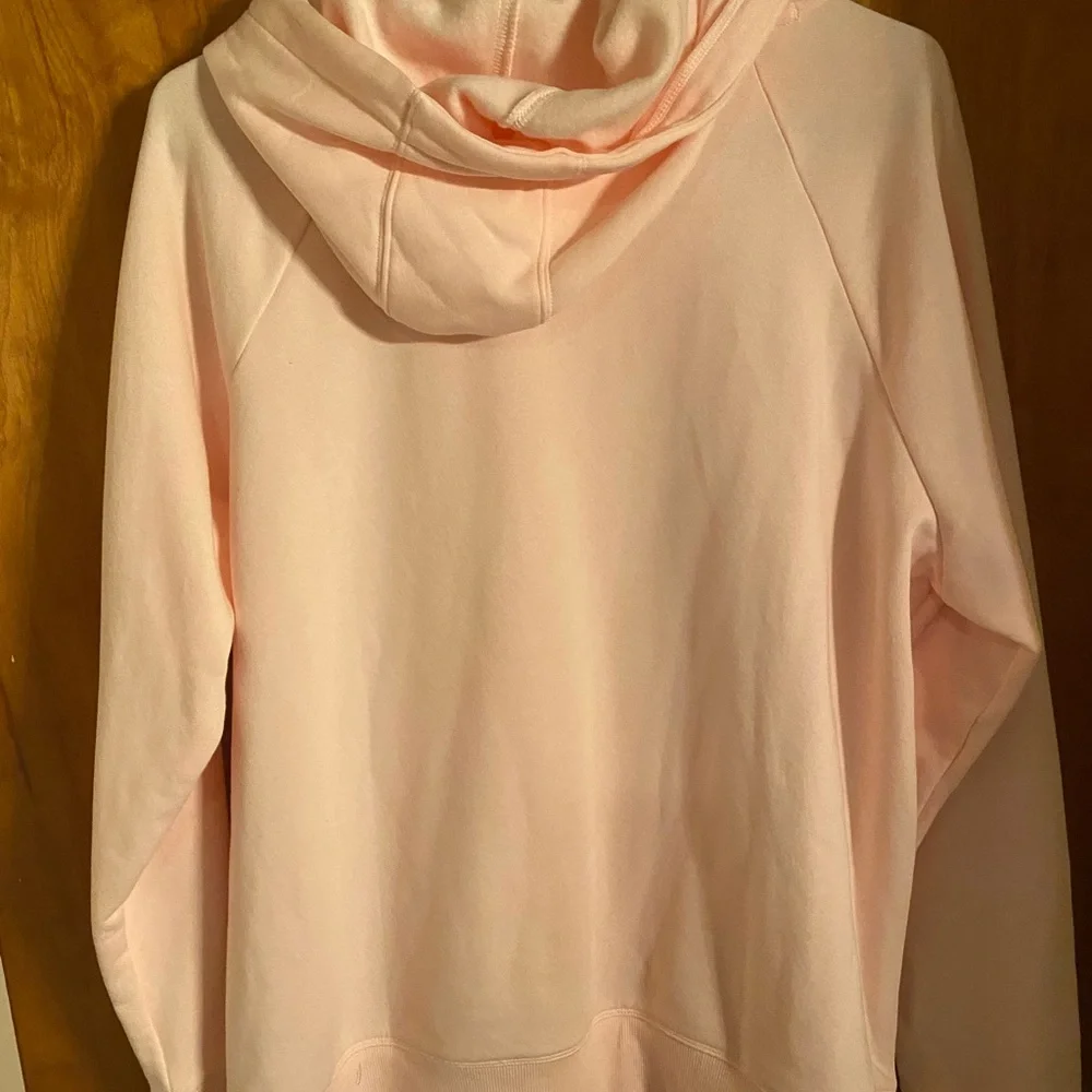 Under Armour Womens Rival
Fleece Logo Hoodie Pink 1356318 Large Athleisure - Picture 5 of 5